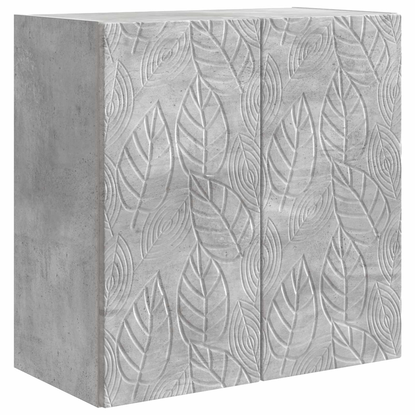 Wandkast Betongrijs 59 x 31 x 60 cm Bewerkt hout