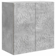 Wandkast 59x31x60 cm bewerkt hout betongrijs