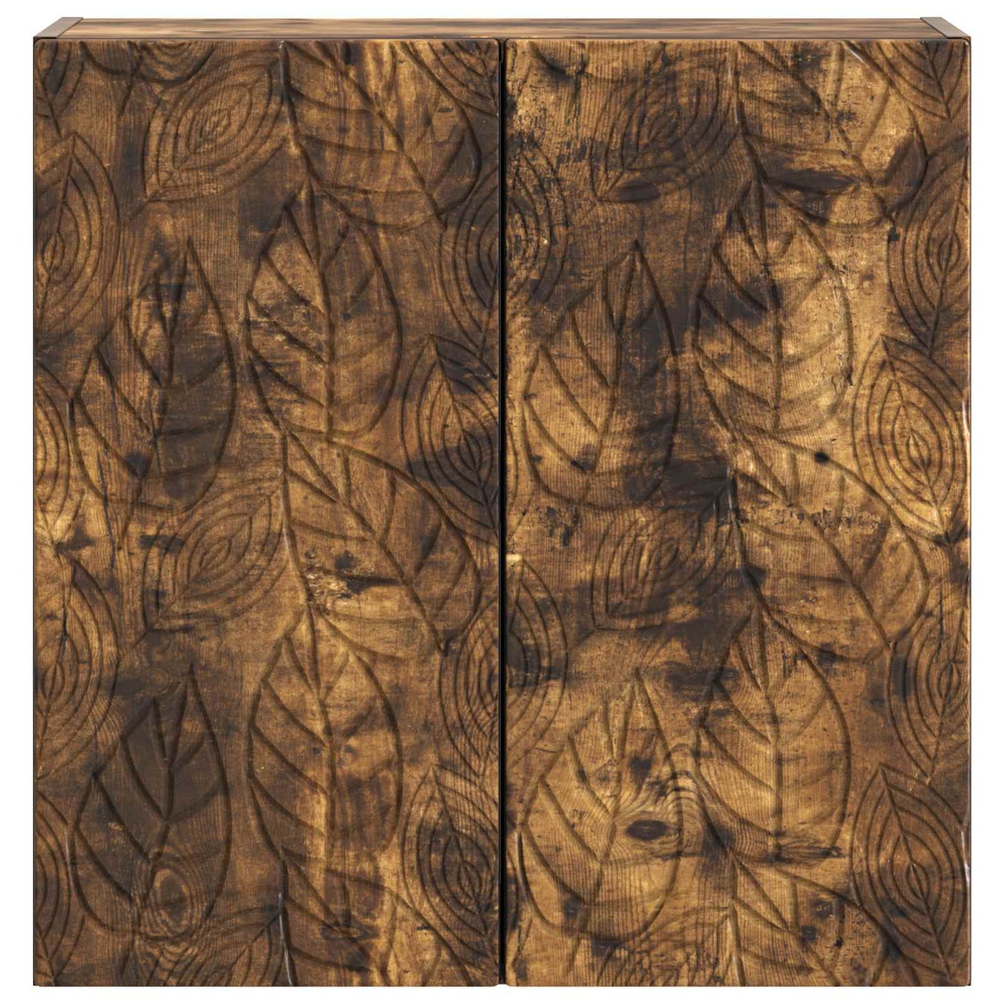 Wandkast Gerookt eiken 59 x 31 x 60 cm Bewerkt hout