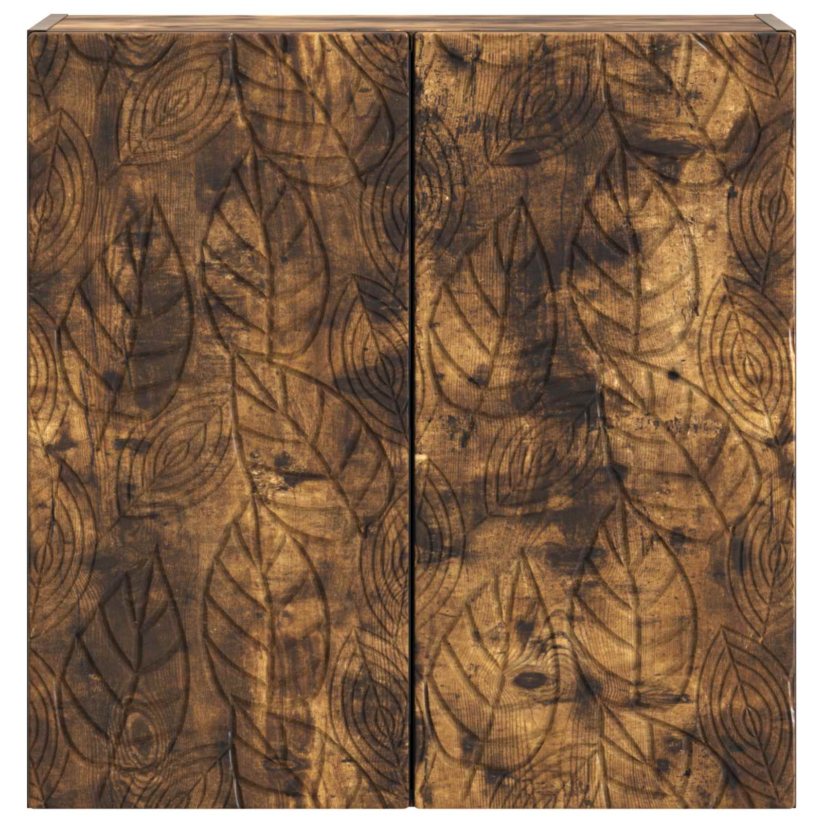 Wandkast Gerookt eiken 59 x 31 x 60 cm Bewerkt hout
