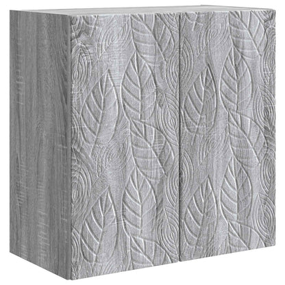 Wandkast Grijs Sonoma 59 x 31 x 60 cm Bewerkt hout