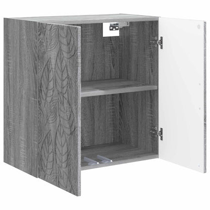 Wandkast Grijs Sonoma 59 x 31 x 60 cm Bewerkt hout