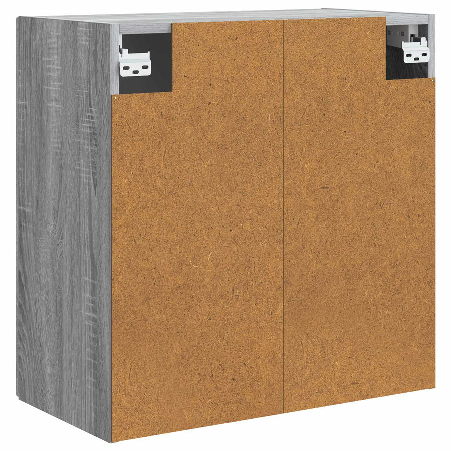 Wandkast Grijs Sonoma 59 x 31 x 60 cm Bewerkt hout