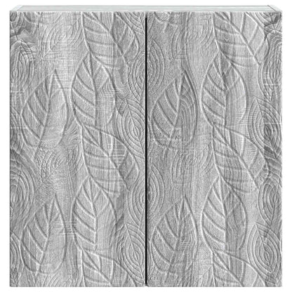 Wandkast Grijs Sonoma 59 x 31 x 60 cm Bewerkt hout