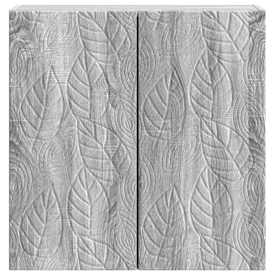 Wandkast Grijs Sonoma 59 x 31 x 60 cm Bewerkt hout