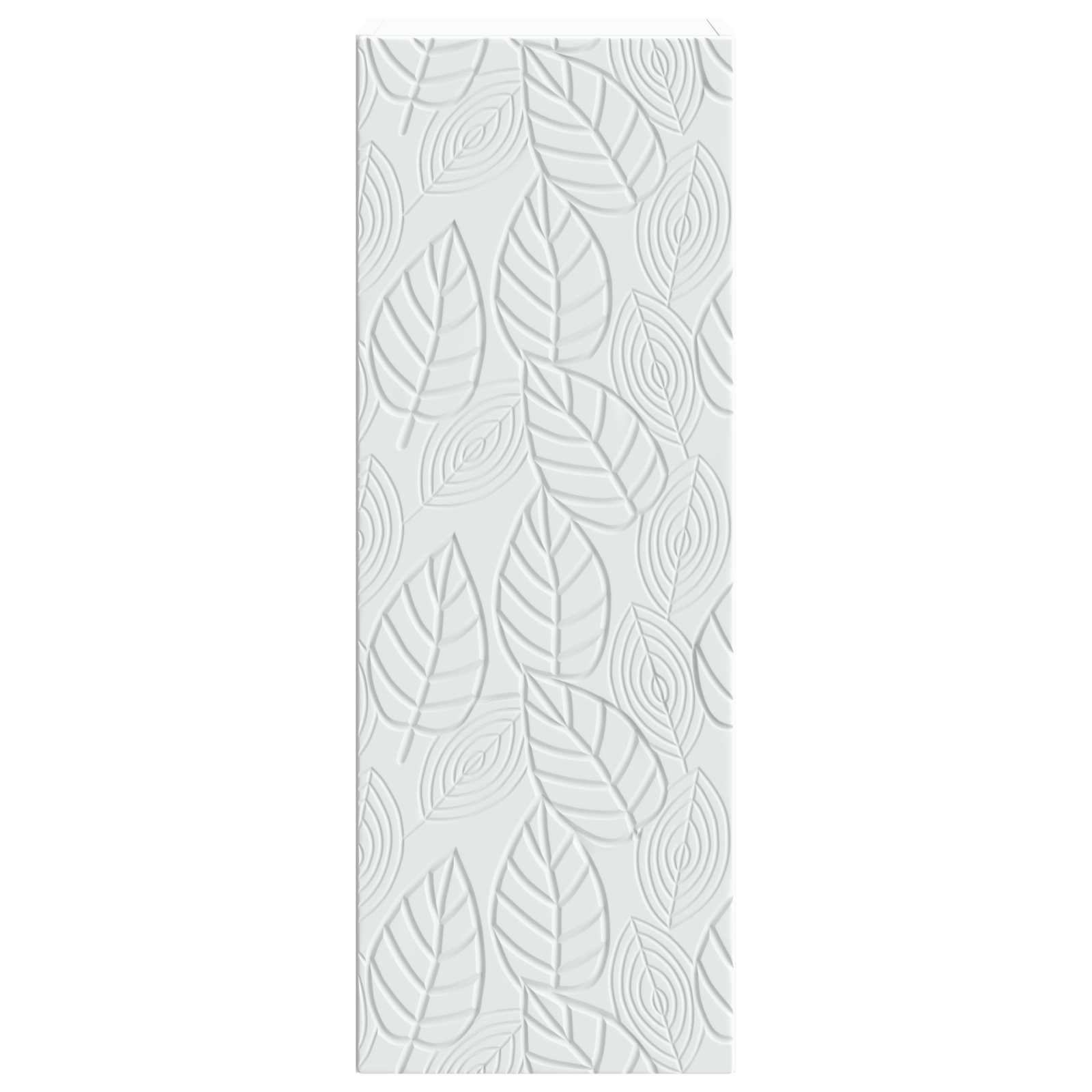 Wandkast Wit 33 x 34,5 x 90 cm Bewerkt hout