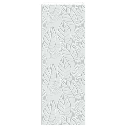 Wandkast Wit 33 x 34,5 x 90 cm Bewerkt hout