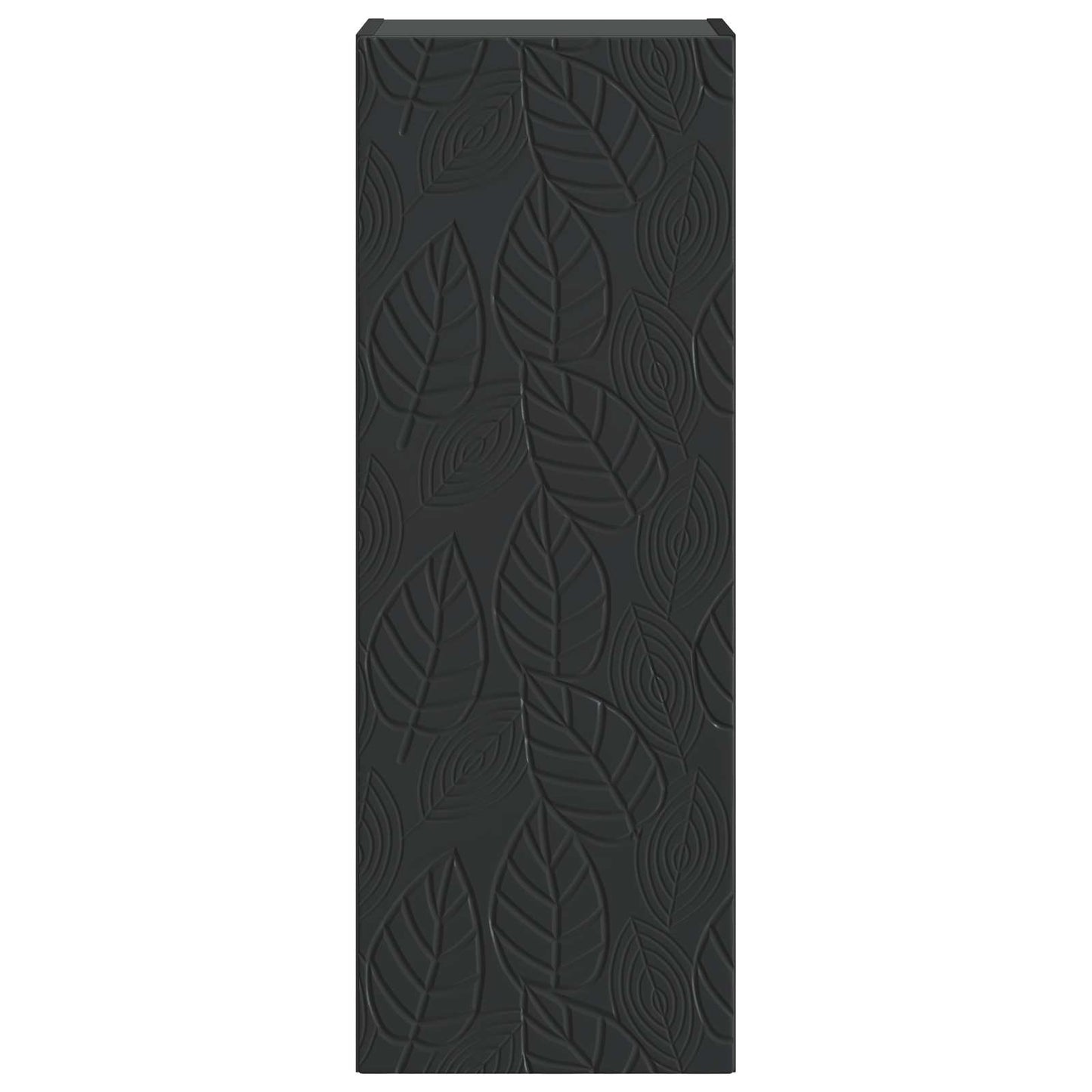Wandkast Zwart 33 x 34,5 x 90 cm Bewerkt hout