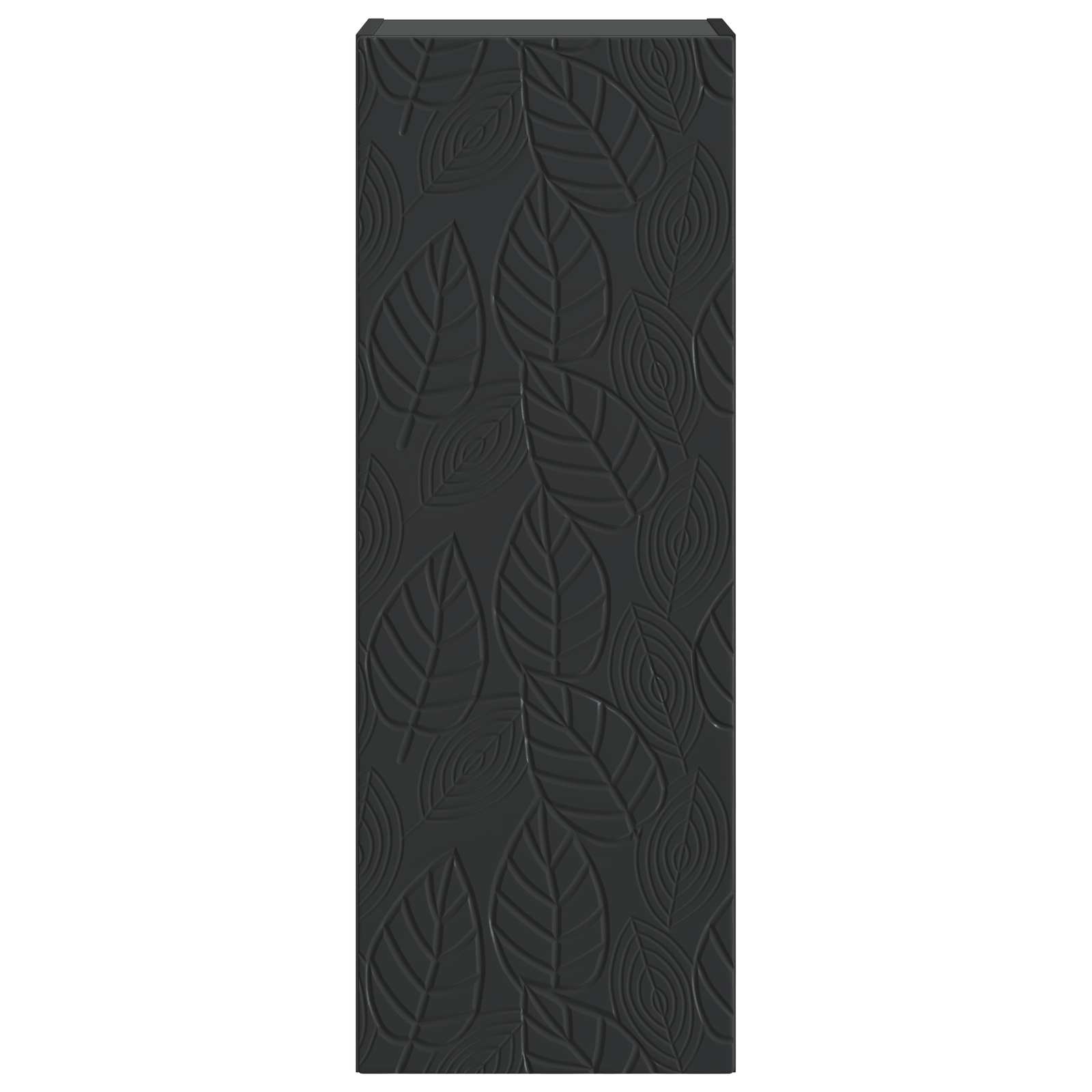 Wandkast Zwart 33 x 34,5 x 90 cm Bewerkt hout