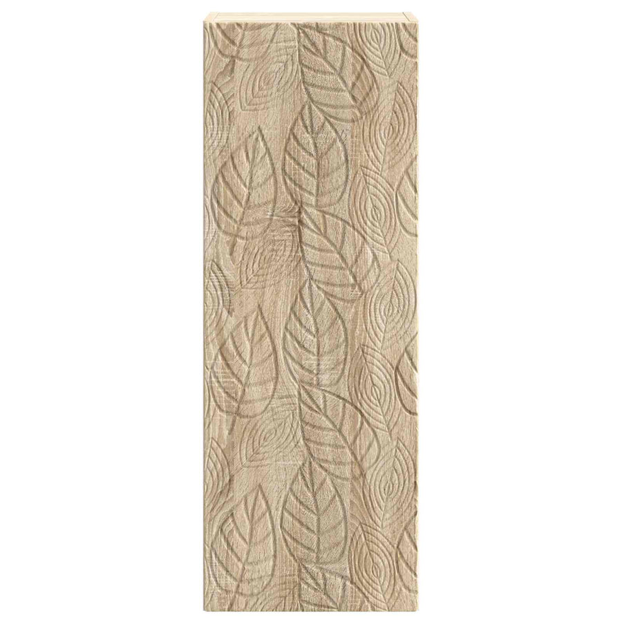 Wandkast Sonoma Eiken 33 x 34,5 x 90 cm Bewerkt hout