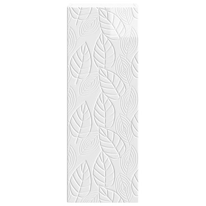 Wandkast Hoogglans Wit 33 x 34,5 x 90 cm Bewerkt hout