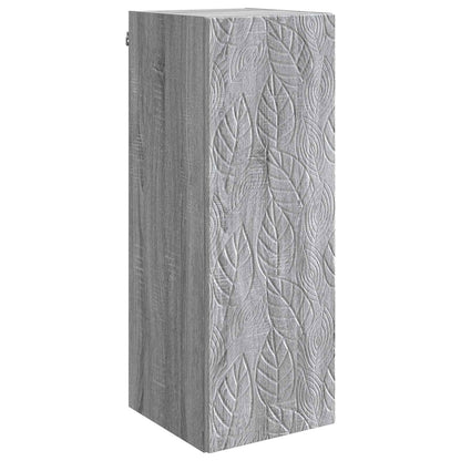 Wandkast Grijs Sonoma 33 x 34,5 x 90 cm Bewerkt hout