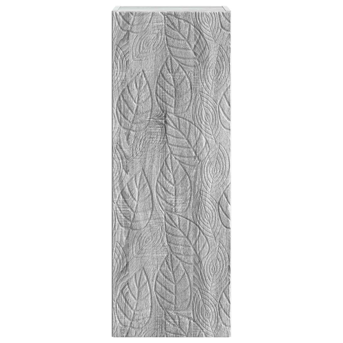 Wandkast Grijs Sonoma 33 x 34,5 x 90 cm Bewerkt hout