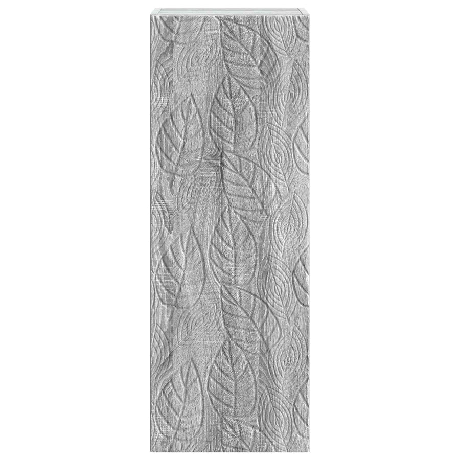 Wandkast Grijs Sonoma 33 x 34,5 x 90 cm Bewerkt hout