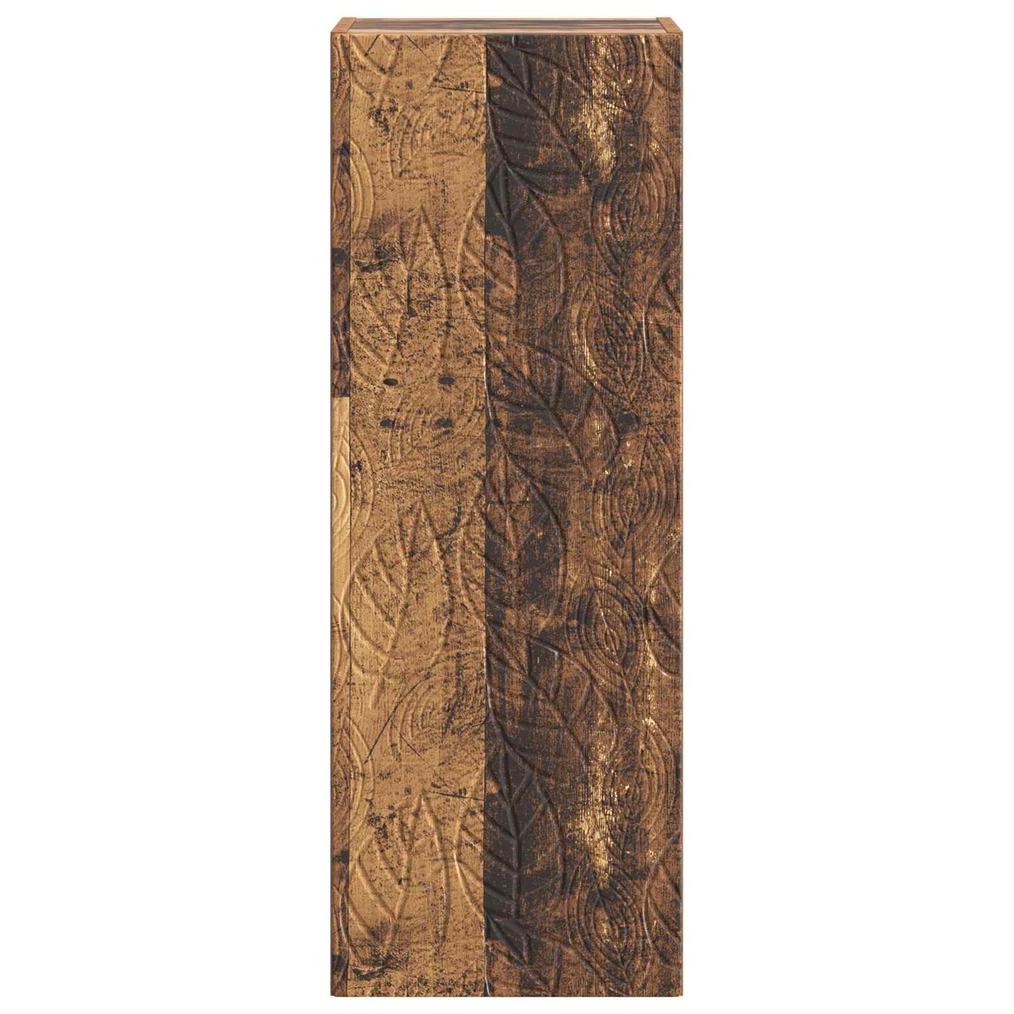 Wandkast Oud hout 33 x 34,5 x 90 cm Bewerkt hout