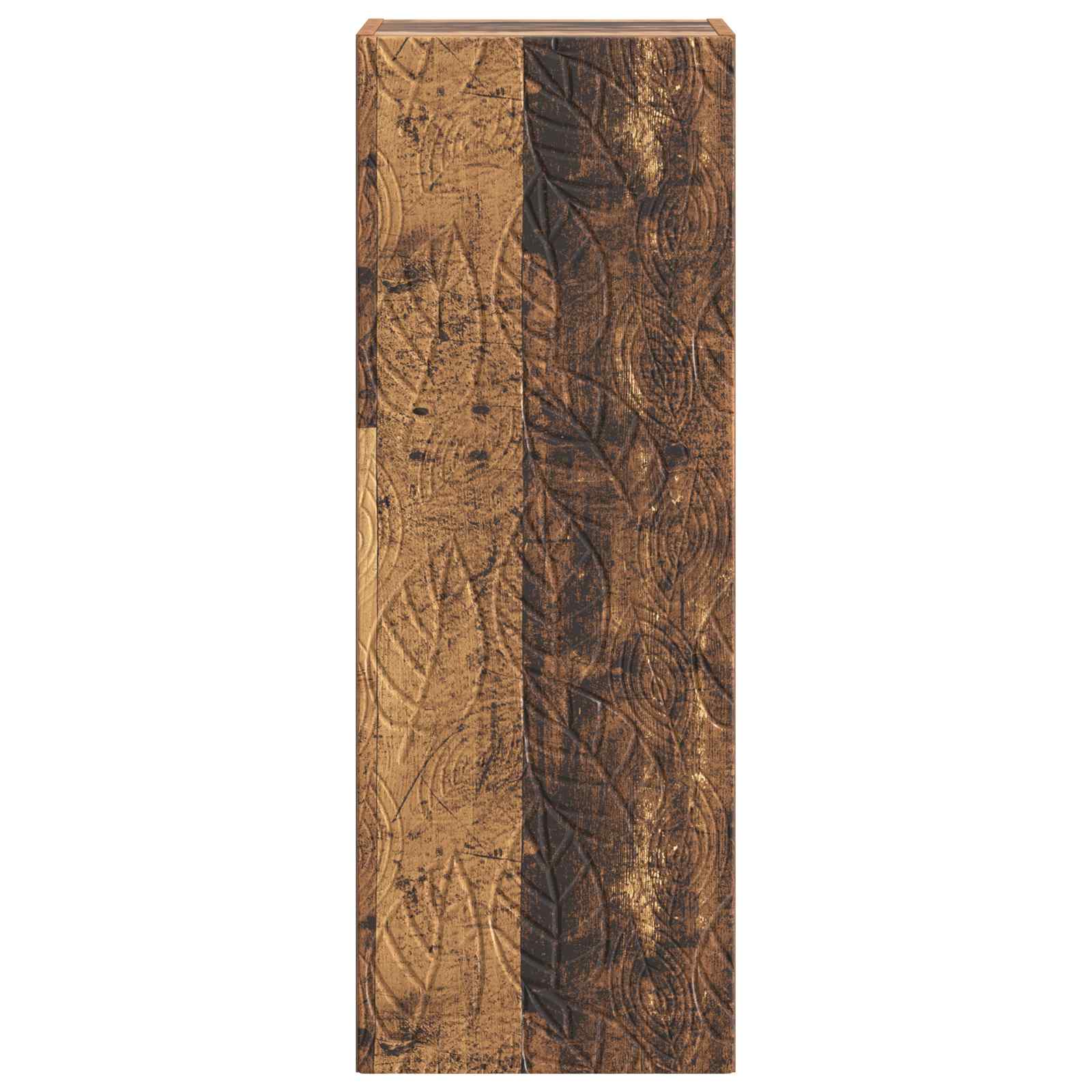 Wandkast Oud hout 33 x 34,5 x 90 cm Bewerkt hout