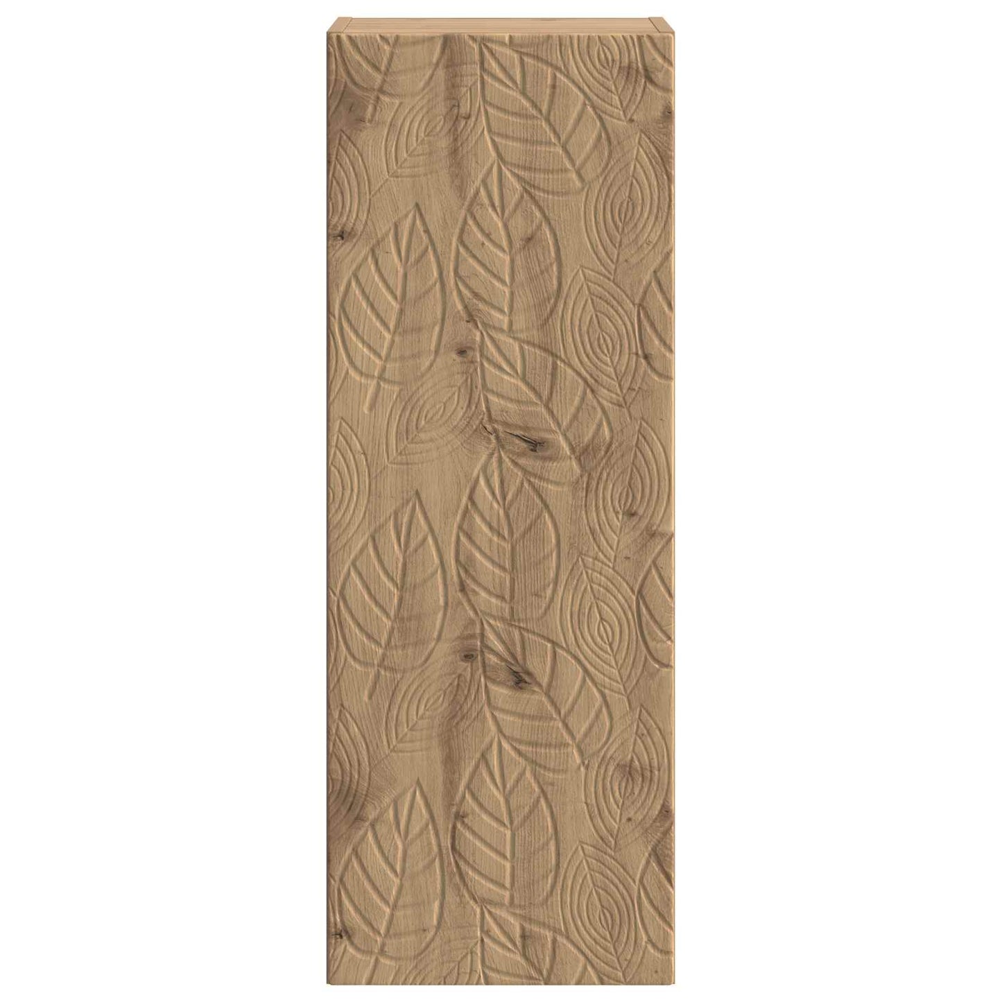 Wandkast Artisanaal eiken 33 x 34,5 x 90 cm Bewerkt hout