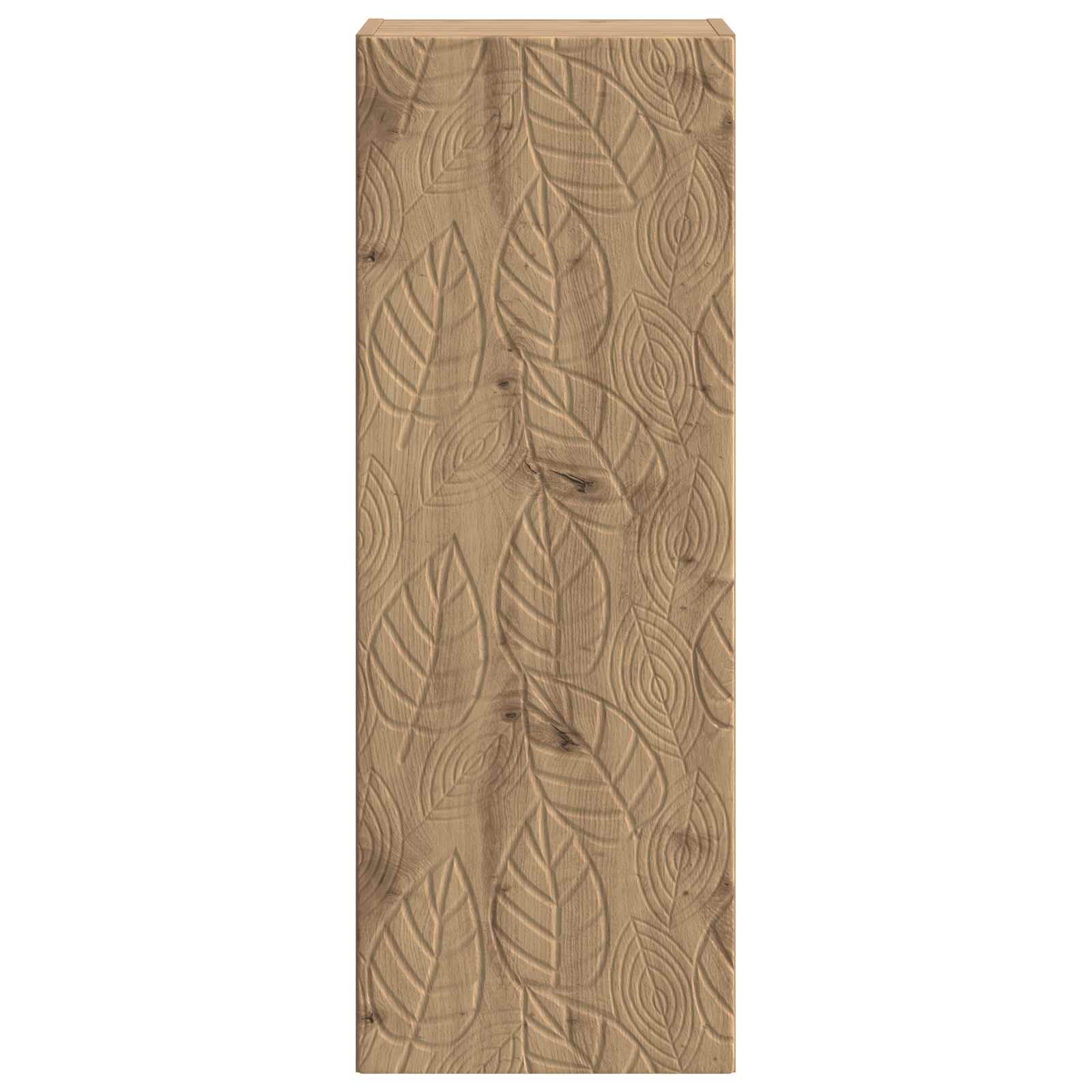 Wandkast Artisanaal eiken 33 x 34,5 x 90 cm Bewerkt hout