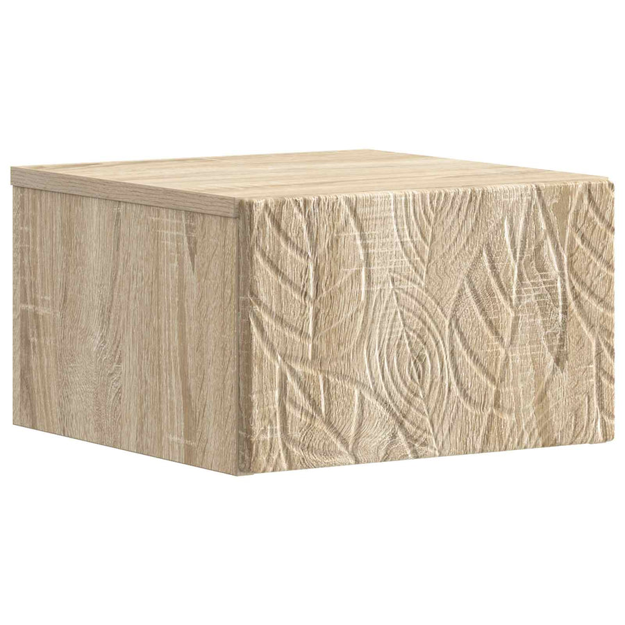 Wandmontage Zijtafel Sonoma Eiken 34,5 x 33 x 20 cm