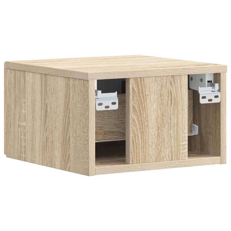 Wandmontage Zijtafel Sonoma Eiken 34,5 x 33 x 20 cm