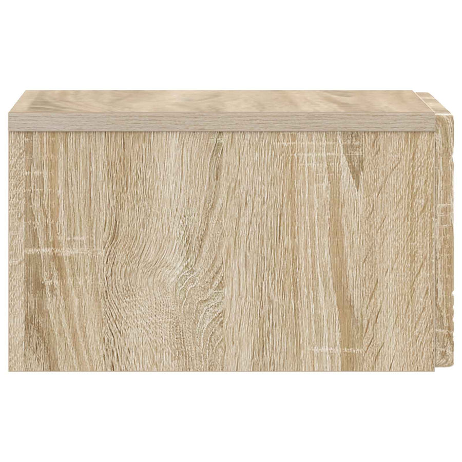 Wandmontage Zijtafel Sonoma Eiken 34,5 x 33 x 20 cm