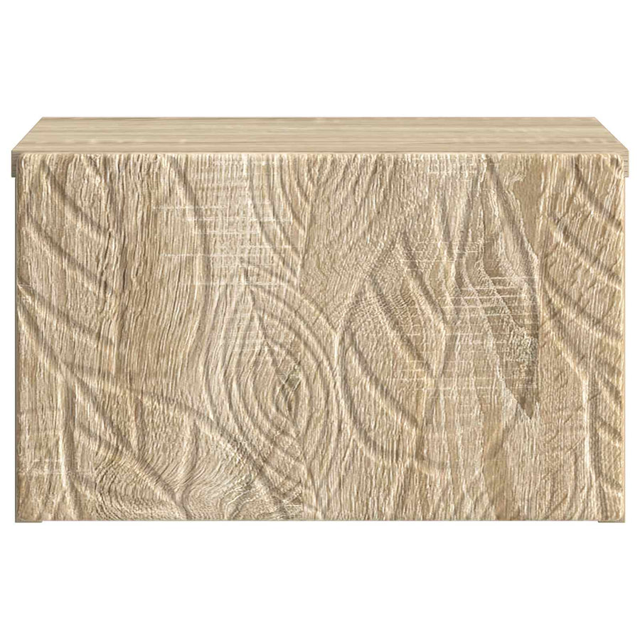Wandmontage Zijtafel 2 pcs Sonoma Eiken 34,5 x 33 x 20 cm