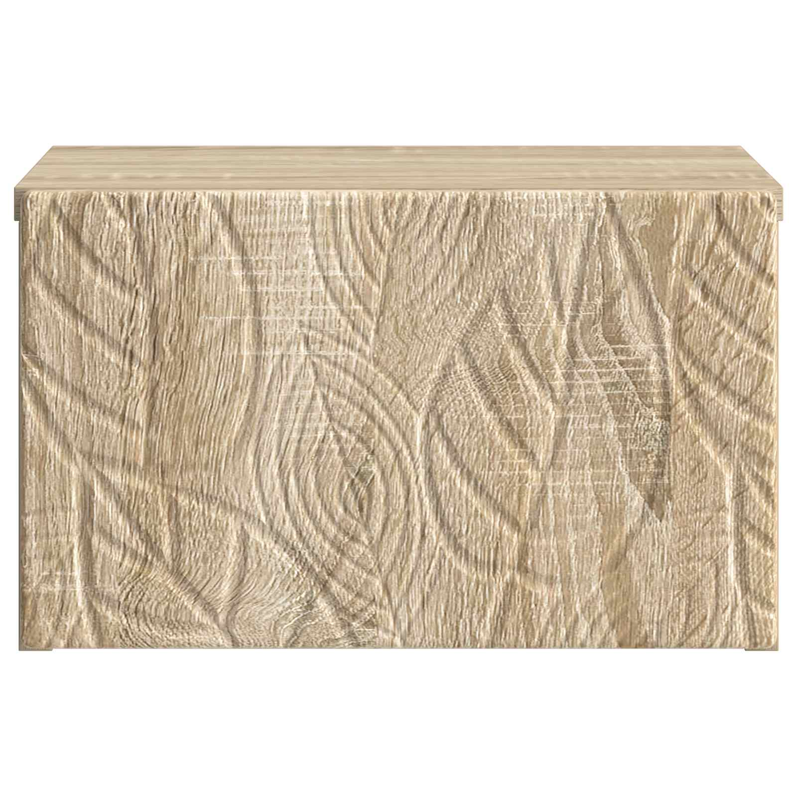 Wandbeugel Bedkast Sonoma Eiken 49 x 34,5 x 20 cm Bewerkt hout