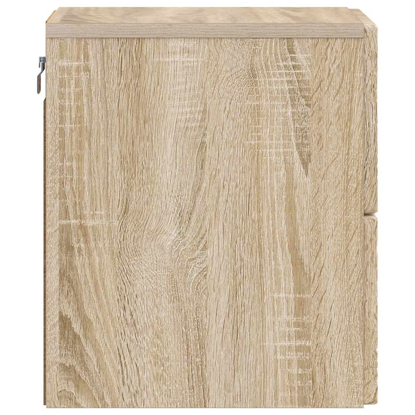 Wandbeugel Bedkast 2 pcs Sonoma Eiken 34,5 x 33 x 40 cm