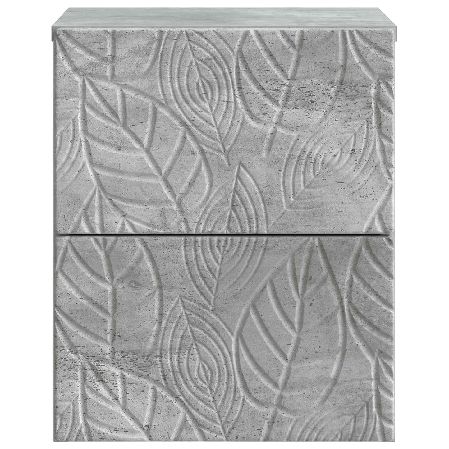 Wandbeugel Bedkast 2 pcs Betongrijs 34,5 x 33 x 40 cm
