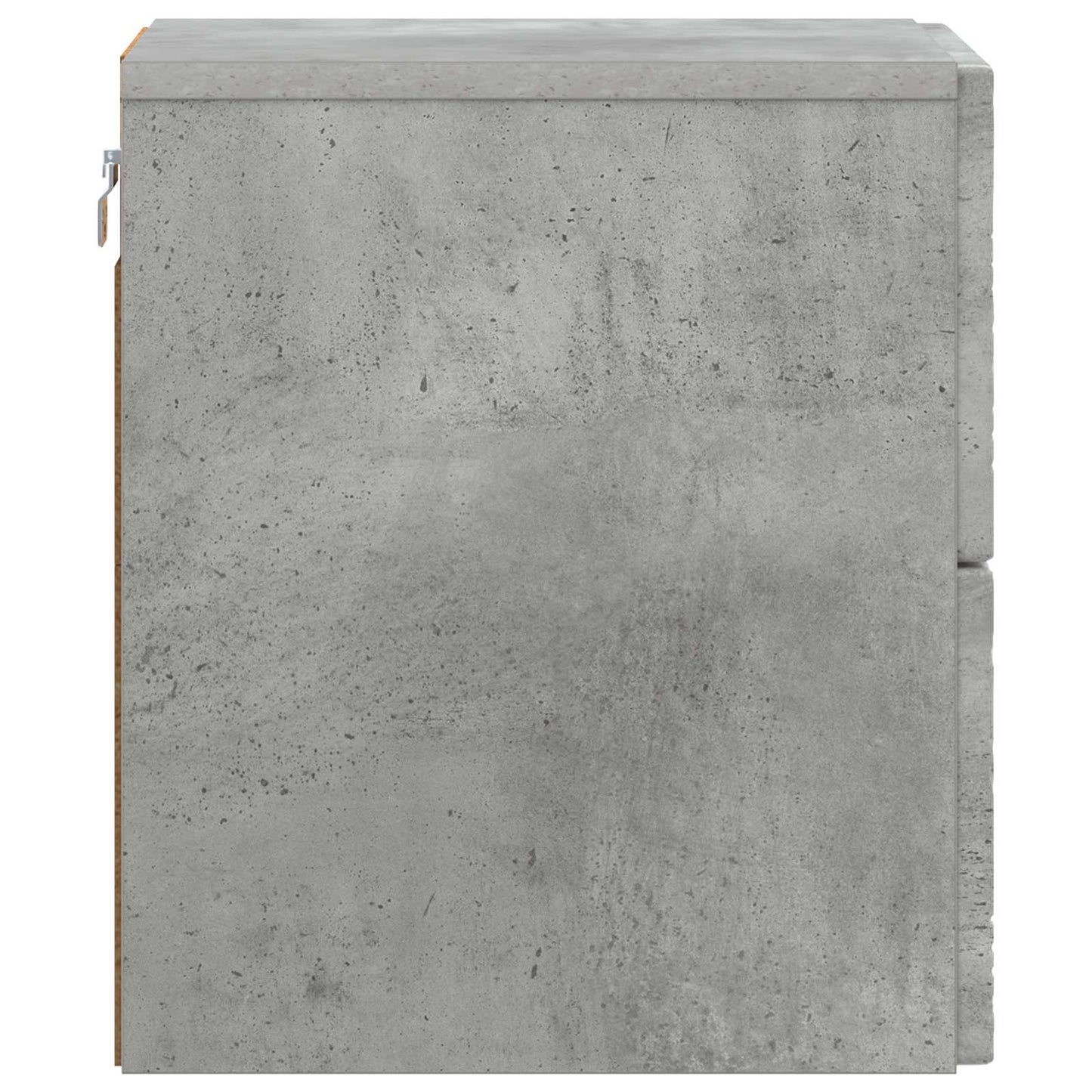 Wandbeugel Bedkast 2 pcs Betongrijs 34,5 x 33 x 40 cm