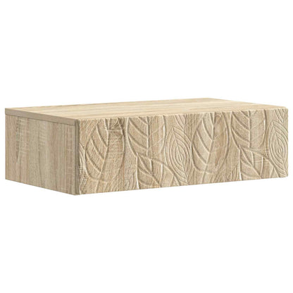 Wandmontage Zijtafel Sonoma Eiken 59 x 34,5 x 17 cm