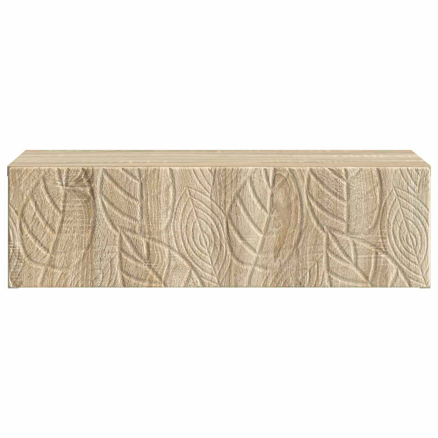 Wandmontage Zijtafel Sonoma Eiken 59 x 34,5 x 17 cm