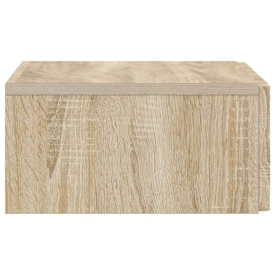Wandmontage Zijtafel Sonoma Eiken 59 x 34,5 x 17 cm