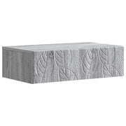 Wandmontage zijtafel 59x34,5x17 cm grijs