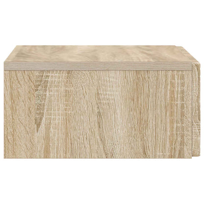Wandmontage Zijtafel Sonoma Eiken 87,5 x 34,5 x 17 cm