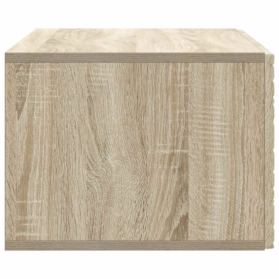 Wandbeugel TV-kast 59,5 x 41 x 30 cm Sonoma Eiken Bewerkt hout