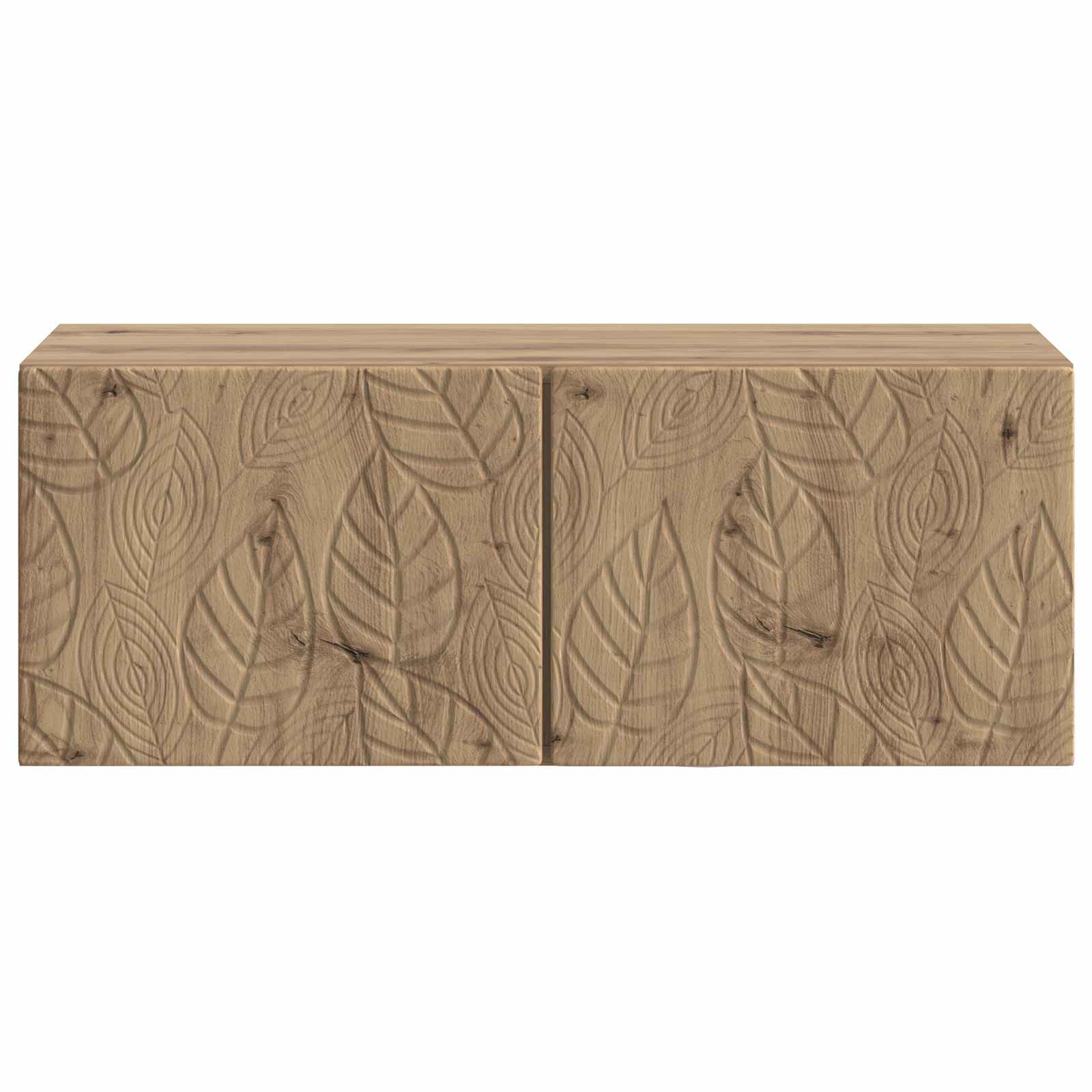 Wandbeugel TV-kast 59,5 x 41 x 30 cm Artisanaal eiken