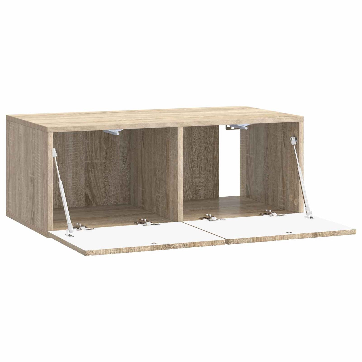 Wandbeugel TV-kast 78,5 x 41 x 30 cm Sonoma Eiken Bewerkt hout