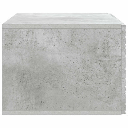 Wandbeugel TV-kast 98 x 41 x 30 cm Betongrijs Bewerkt hout