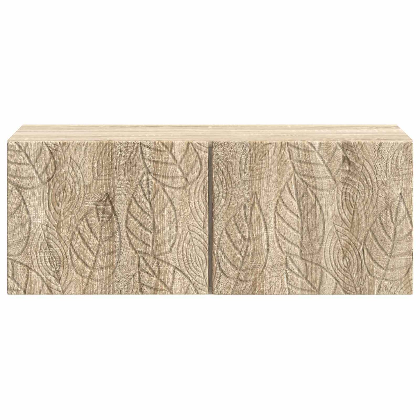 Wandbeugel TV-kast 59,5 x 31 cm Sonoma Eiken Bewerkt hout