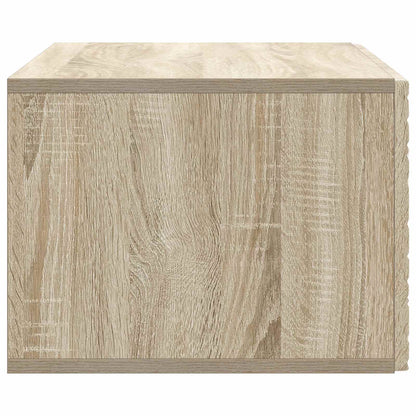 Wandbeugel TV-kast 59,5 x 31 cm Sonoma Eiken Bewerkt hout