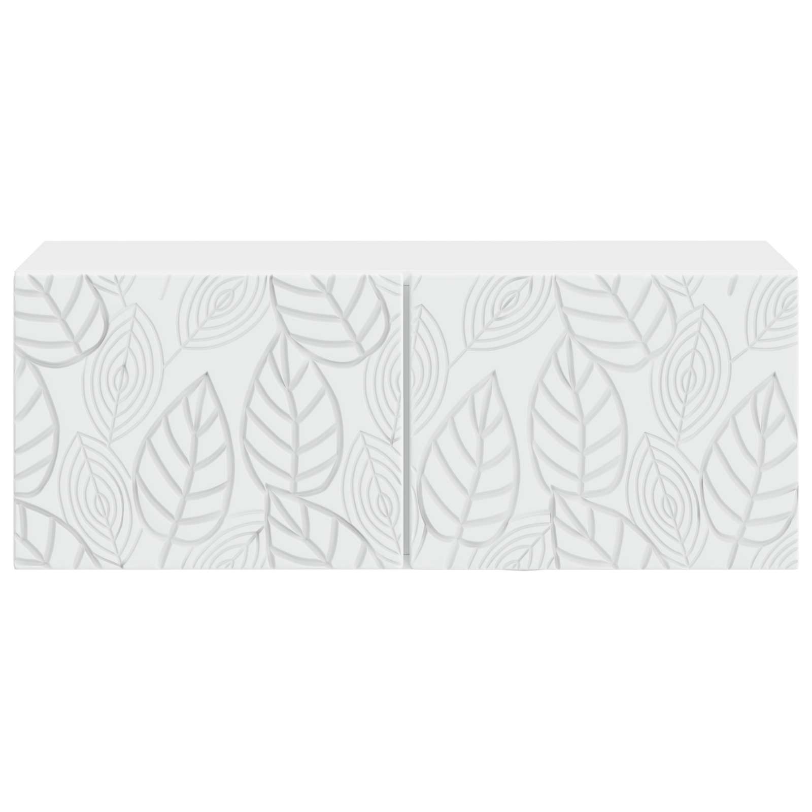 Wandbeugel TV-kast 78,5 x 31 cm Wit Bewerkt hout Wandgemonteerd