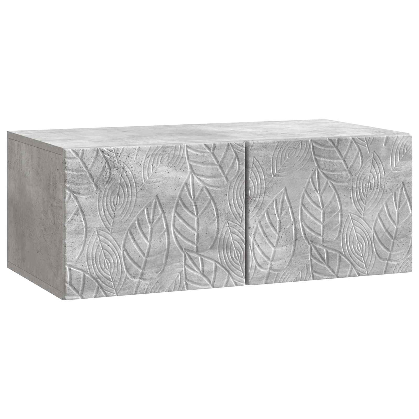 Wandbeugel TV-kast 78,5 x 31 cm Betongrijs Bewerkt hout