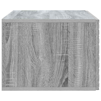 Wandbeugel TV-kast 78,5 x 31 cm Grijs Sonoma Bewerkt hout
