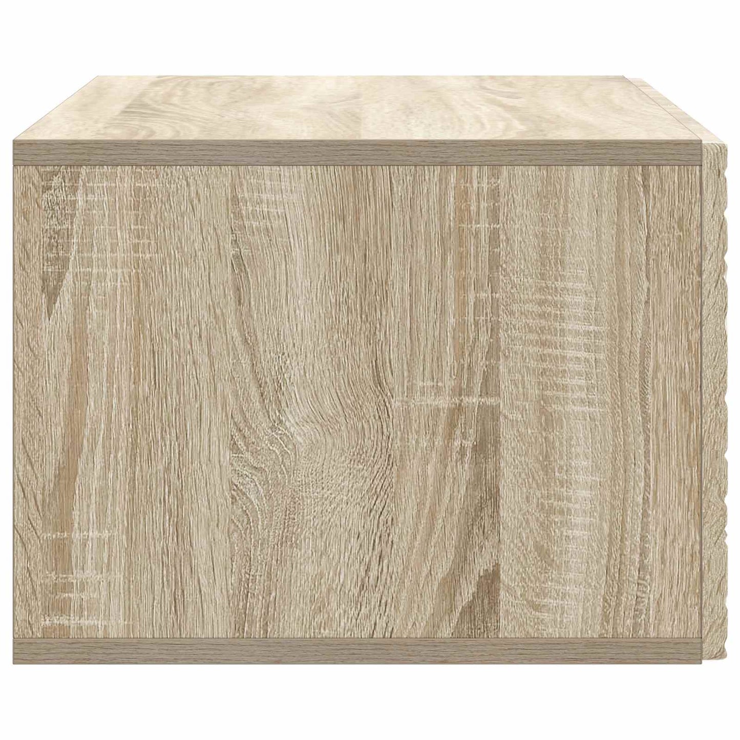Wandbeugel TV-kast 98 x 31 cm Sonoma Eiken Bewerkt hout