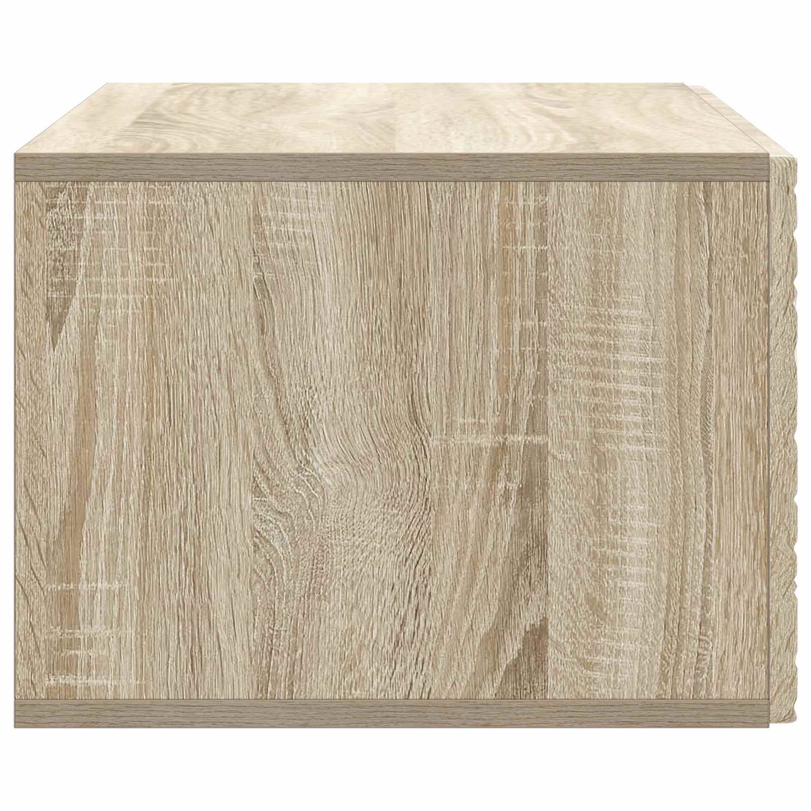 Wandbeugel TV-kast 98 x 31 cm Sonoma Eiken Bewerkt hout