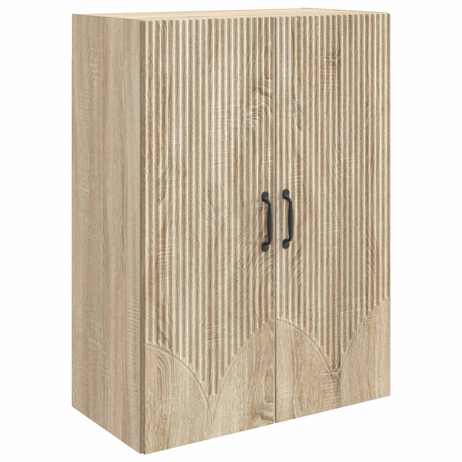 Wandkast Sonoma Eiken 66 x 34,5 x 90 cm Bewerkt hout