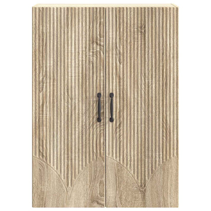 Wandkast Sonoma Eiken 66 x 34,5 x 90 cm Bewerkt hout