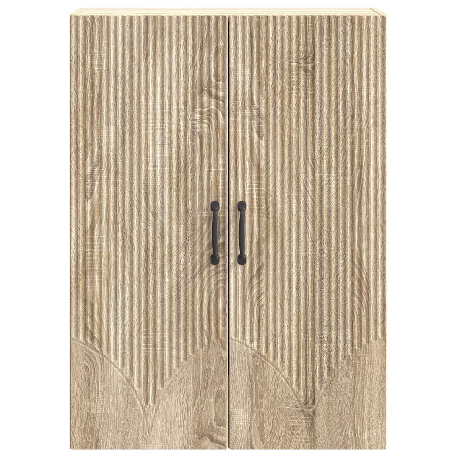 Wandkast Sonoma Eiken 66 x 34,5 x 90 cm Bewerkt hout