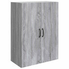 Wandkast 66x34,5x90 cm grijs Sonoma bewerkt hout